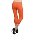 thumbnail image 3 of Vivian's Fashions Capri Leggings - Cotton, Lace (Misses and Misses Plus Sizes), 3 of 4