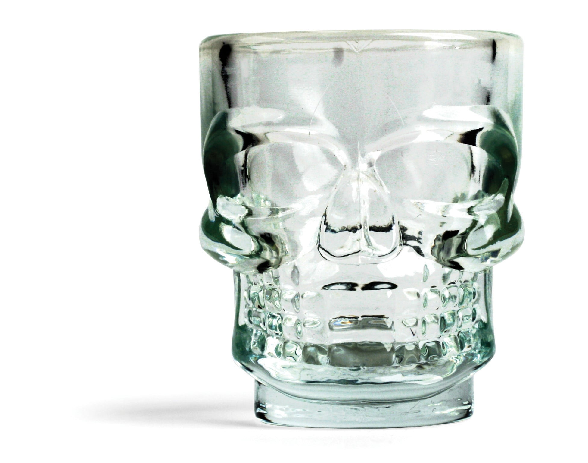 Kikkerland Skull Shot Glasses Set of 4 1.5oz 
