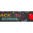 thumbnail image 4 of Colorful Chalk Style Back to School Banner Background Party Decorations Backdrop for Classroom Decor School Event Photo Props Welcome Party Supplies, 4 of 8
