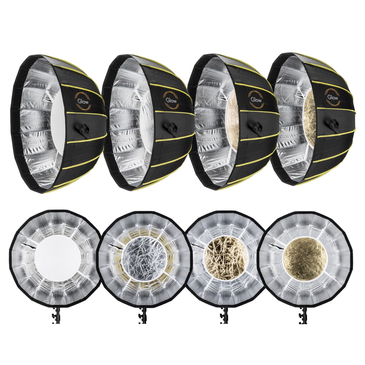 Glow EZ Lock Speedring Insert 130mm For Bowens – Quick Softbox Adapter, Steel & Aluminum Build
