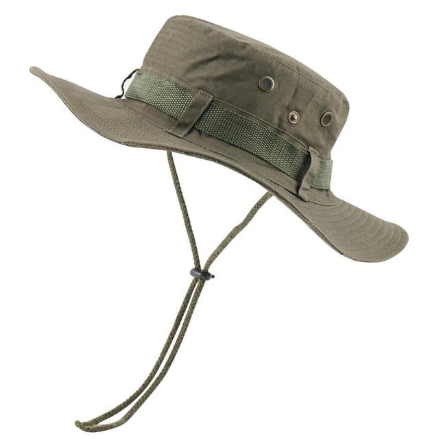 Sombrero De Pesca Con Protección Solar, Sombrilla, Sombrero De Cubo Boonie, Sombrero Transpirable De Ala Ancha Para El Sol Para Senderismo Al Aire Libre, Viajes De Pesca Vogacara AP007142-05