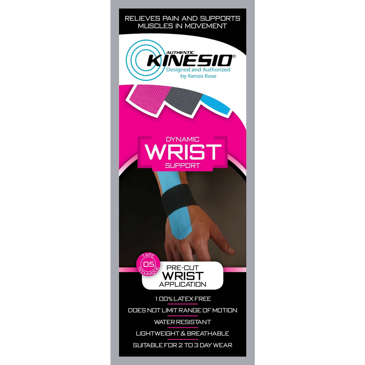 Kinesio Dynamic Precut Neck Application Muscle Joint Support Tape 