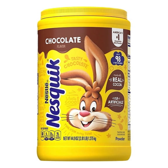 nesquik chocolate powder drink mix 44 9oz