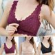 thumbnail image 2 of Leisure Bras Comfort Front Zipper Removable Chest Pads Breathable Lightweight Underwear For WomenBlackXL 80CD-85AB, 2 of 5