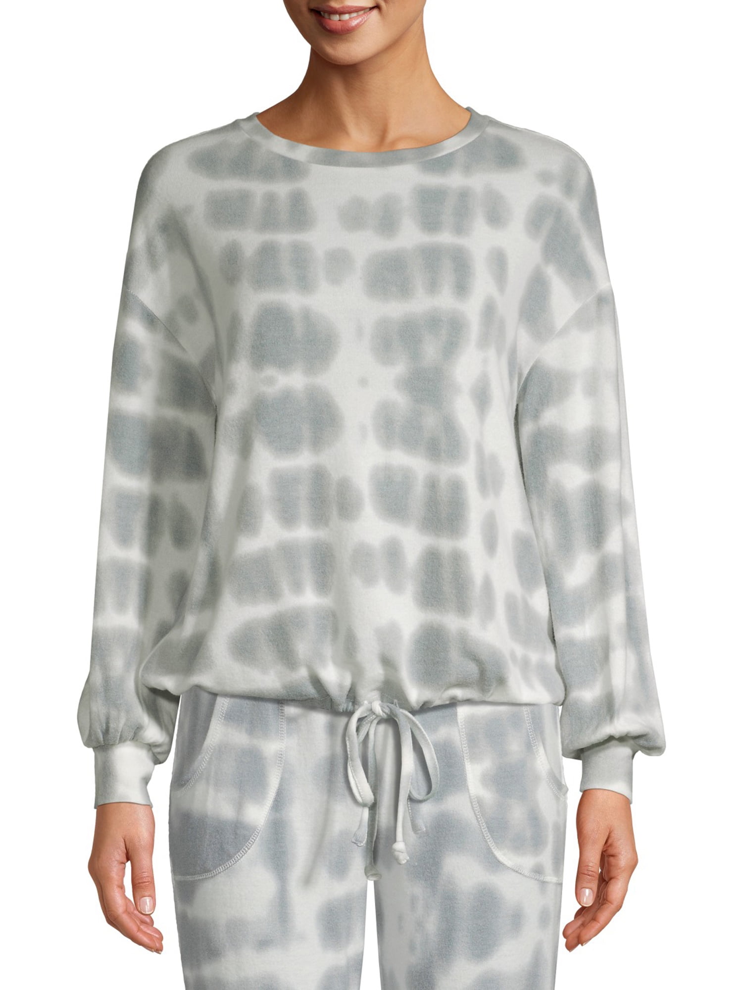 tie dye drawstring hoodie