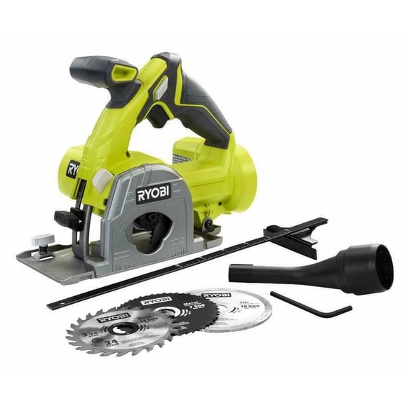 Sierra de inmersión inalámbrica RYOBI One+ 18V para múltiples materiales, 8.6 cm