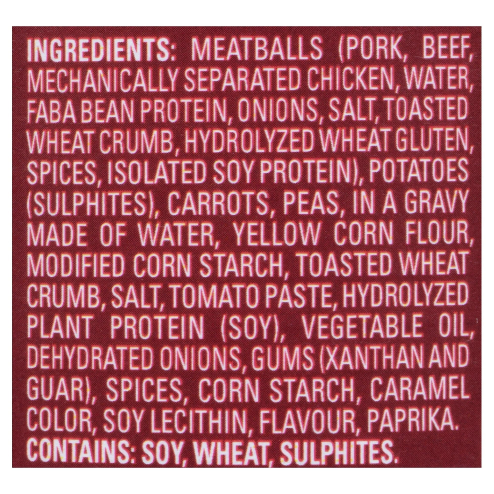 Cordon Bleu Ragoût de boulettes avec légumes