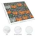 thumbnail image 3 of Qinduosi Fall Autumn Buffalo Plaid Cloth Napkins Pumpkins Dinner Napkins Great for Thanksgiving Special Occasions or Dinner Parties 4 PCS, 3 of 7