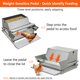 thumbnail image 5 of QinaQin Comedero automático para aves de 27 lb, fabricado en acero galvanizado, activación por pedal y diseño a prueba de ratas, ideal para gallinas, patos o faisanes, 5 of 8