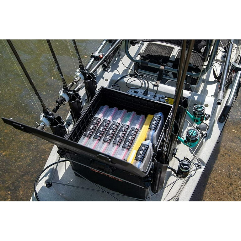 YakAttack BlackPak Pro - Gear Storage Crate for Fishing Kayaks