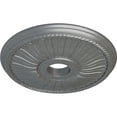 thumbnail image 3 of Ekena Millwork 20 1/8"OD x 3 7/8"ID x 1 7/8"P Berkshire Ceiling Medallion (Fits Canopies up to 6 3/8"), Hand-Painted Platinum, 3 of 7