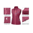 thumbnail image 3 of Little Donkey Andy Women's Lightweight Quick Dry Vest Summer Windproof Sleeveless Elastic Jacket for Golfing Cycling Running Size L, 3 of 5