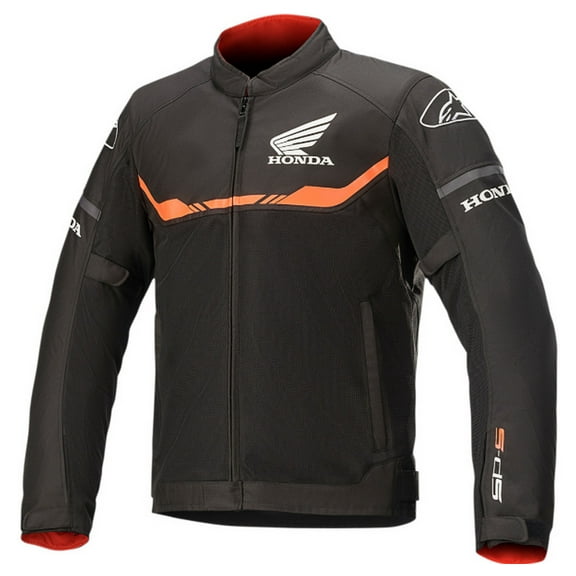 Alpinestars Honda T SP-S Air Mens Textile Motorcycle Jacket Black/Red SM