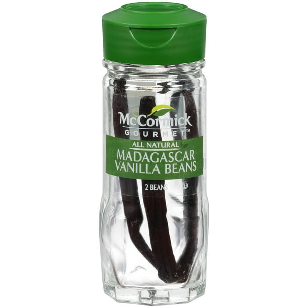 McCormick Gourmet All Natural Madagascar Vanilla Beans, 2 ct Walmart