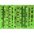 thumbnail image 1 of Ahgly Company Indoor Rectangle Abstract Green Contemporary Area Rugs, 2' x 3', 1 of 1