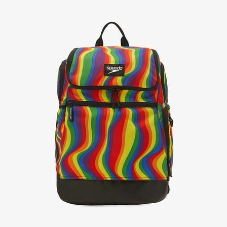 Speedo Swim Printed Teamster Backpack 2.0 35L - Colorful Rainbow Print