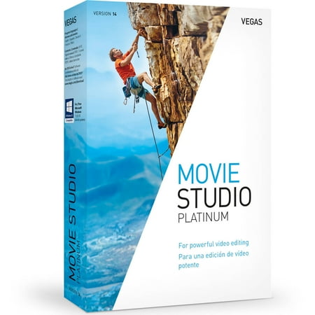 Sound Editing Software - Magix Software ANR007551ESD Vegas Movie Studio 14 Platinum ESD (Digital Code)