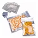 thumbnail image 1 of 100 Bolsa Stand Up Cierre Plata Transparente Zipper 100gr, 1 of 8