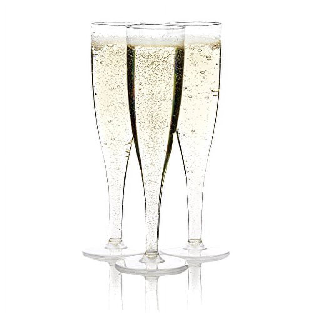 Champ Flutes Box Set Clear 25Pc - Party Supplies - 25 Pieces