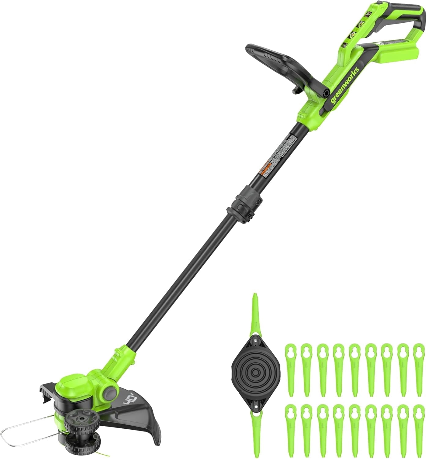 Worx WG160 20V Cordless Lithium-Ion 12 in. Straight Shaft Trimmer