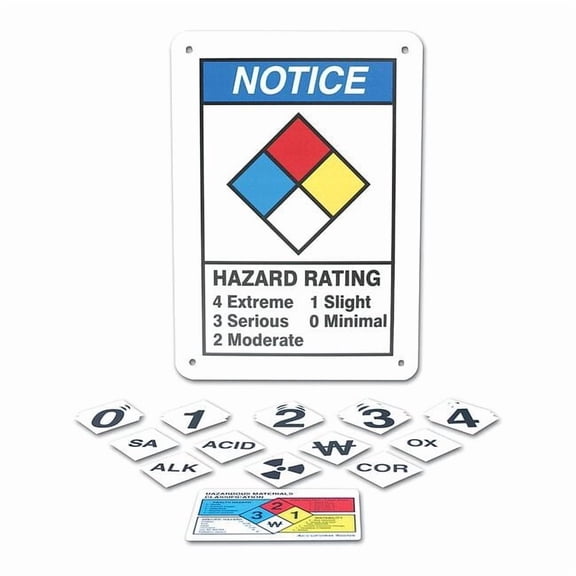 Accuform NFPA Sign,10 In. H,7 In. W,Aluminum ZFD812VA
