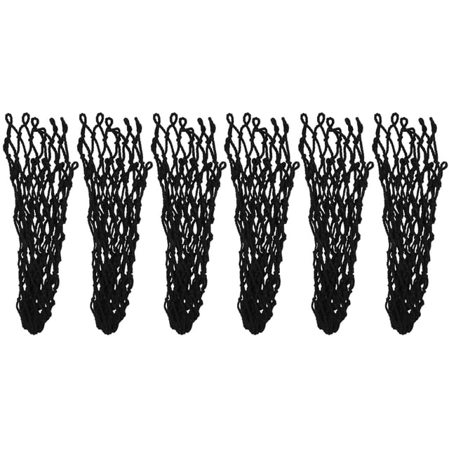 6PCS/Set Net Pocket Long Service Life Billiards Table Pocket for Billiards (Black)