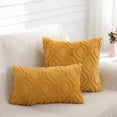 thumbnail image 3 of Nvzi Decorative Pillow Cover - Couch Pillow Inserts, dark grey 30*50CM 1 Pack, Plush Cover with Polyester Filling, Ideal for Living Room Decor, 3 of 4