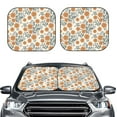 thumbnail image 6 of Lsque Sunflowers 5 2 PCS Windshield Sun Shade | CarFoldable Window Covers | Car Accessories Reflect UV for Universal Cars SUV Truck | Medium, 6 of 7