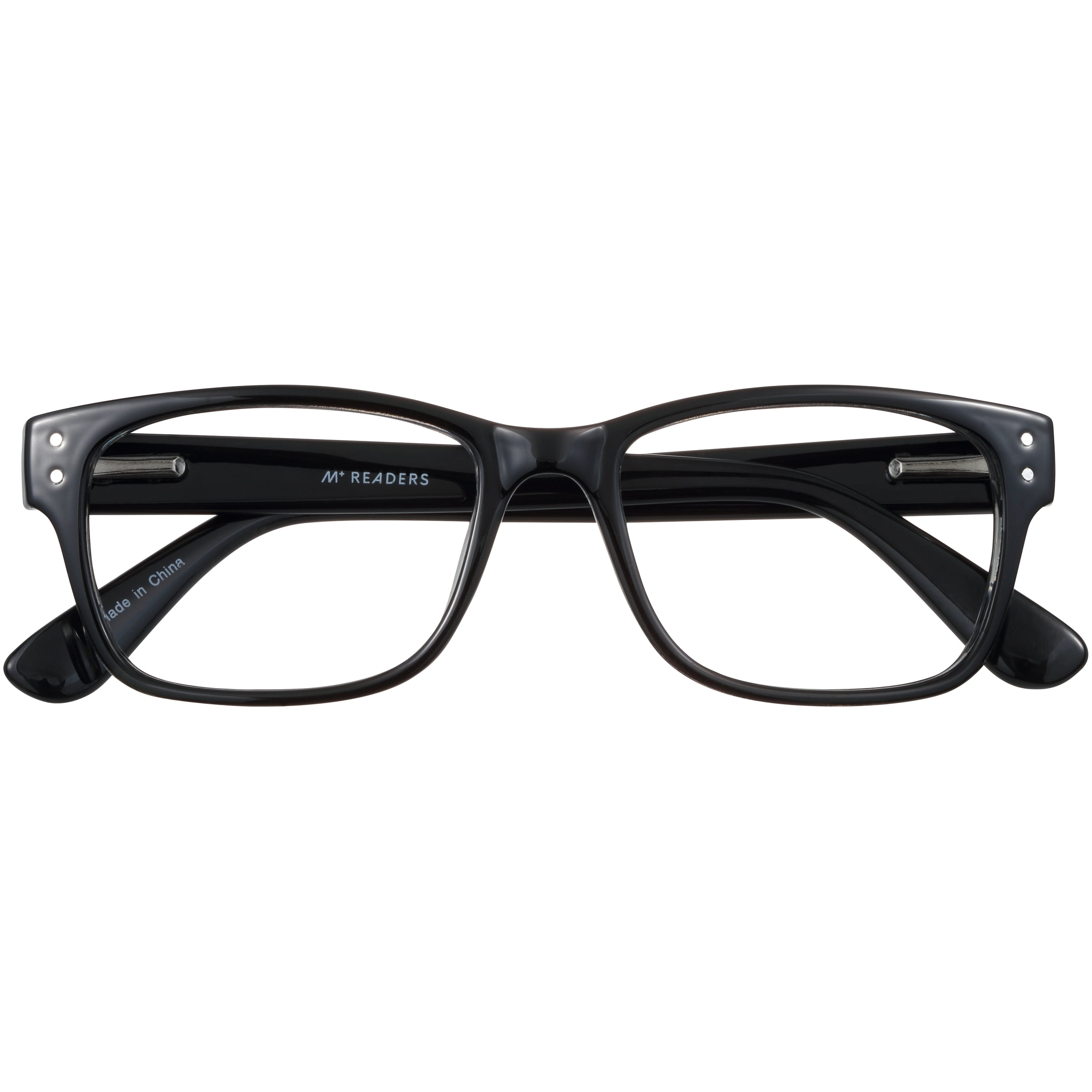 M Readers Oliver +1.00 Reading Glasses, Black