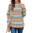 thumbnail image 3 of SPROUTOP Sweatshirt for Women Long Sleeve Crew Neck Pullover Loose Ladies Winter Tops, 3 of 9