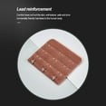 thumbnail image 5 of ziyahi Extension Strap Bra Extender Buckle 3 Hook Women Accessories Practical Elastic Multicolor Clips Tight 3 Rows Underwear deep flesh color, 5 of 5