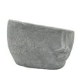 thumbnail image 2 of Sagebrook Home Resin, 10" Half Face Planter, Blue, 2 of 2