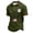 001Army Green, variant on Hogleaql Men’s 250th Anniversary Usa Polo Shirt Short Sleeve V-Neck 4th Of July T-Shirt Independence Day Patriotic Trendy Tshirt Dark Blue 2XL