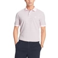 thumbnail image 1 of IZOD Men's Short Sleeve Coastal Prep Feeder Stripe Pique Polo, 1 of 1