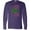 Purple, variant on Inktastic Mardi Gras Celebration Funny Crawfish Long Sleeve T-Shirt