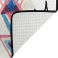 thumbnail image 4 of Dreamtimes Geometric Abstract Pattern Area Rug, 4'x5' Pet & Child Friendly Carpet for Living Room Bedroom Dining Room,Indoor Outdoor Soft Rug Washable Non Slip Comfortable Area Rug, 4 of 6