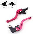 thumbnail image 1 of Short Brake Clutch Levers For Yamaha YZF R1 YZF R6 FZ1 FAZER R6S Red, 1 of 2