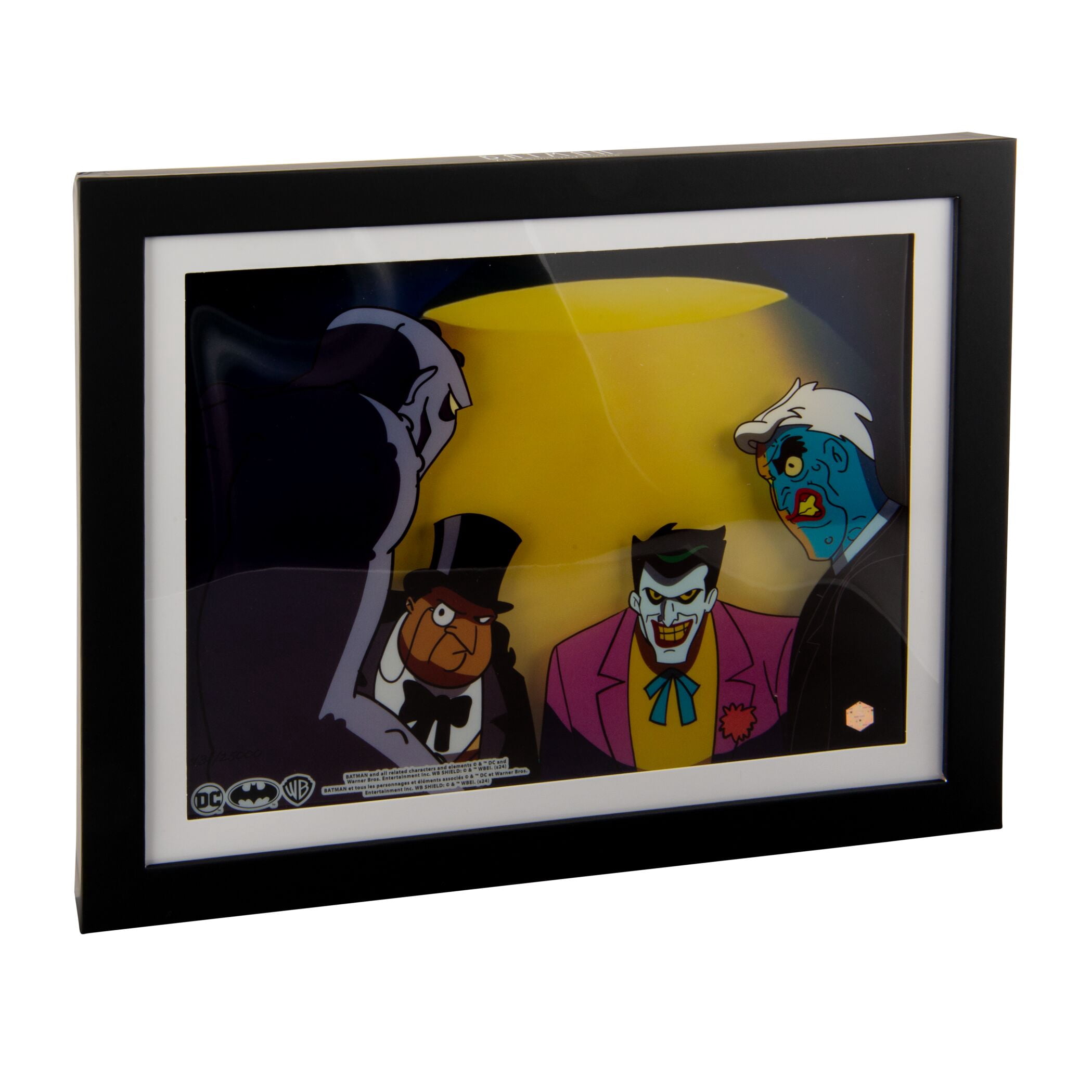 Naftos Batman The Animated Series Pop Art Animation Cel Artist Edition Villains