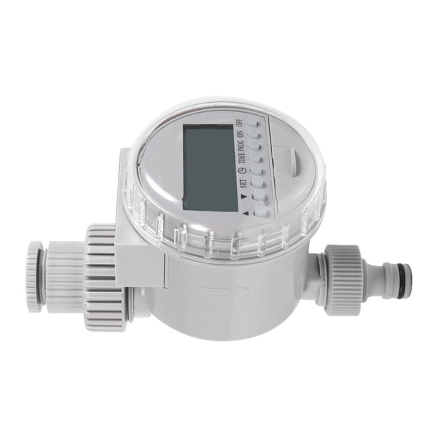 Agua 1 Unidad De Energía Solar Para Casa, Jardín, Controlador De Riego Automático Con Ahorro De Agua, Temporizador De Riego Digital LCD