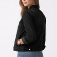 thumbnail image 2 of Livrdious Womens Classic Denim Jackets Button Down Long Sleeve Casual Jean Jackets for Women with Pockets, 2 of 8
