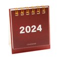 thumbnail image 1 of Mini Calendrier de Bureau 2024 Petit Calendrier de Bureau Mini, Horaire Quotidien Bureau, 1 of 9