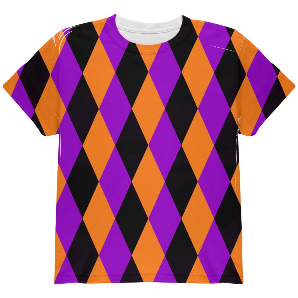 Halloween Court Jester Costume All Over Youth T Shirt Multi YXL -  Walmart.com