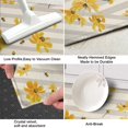 thumbnail image 3 of Beige Daisy Flower Yellow Blooms Pattern Kitchen Rug Mat,Kitchen Runner Rugs Non Skid Washable,Decorative Kitchen Floor Mats for Kitchen,Sink,Laundry,17"X47", 3 of 5