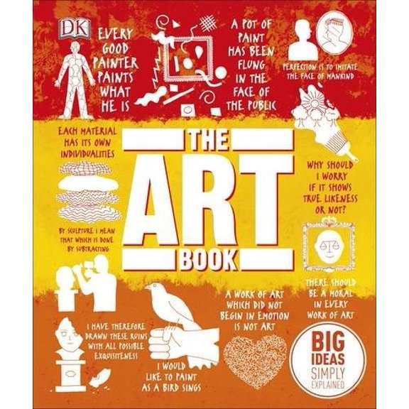 Pre-Owned The Art Book: Big Ideas Simply Explained Hardcover