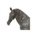 thumbnail image 3 of Benjara Fenny 16 Inch Standing Horse Statuette, Tabletop Figurine, Gray and Brown Resin, 3 of 6