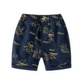 thumbnail image 2 of Kkkded Kids Toddler Boys Summer Shorts Baby Printing Shorts Cotton Casual Shorts Cartoon Soft Cartoon Printed Quarter Elastic Waist Pants for 1-8 Years, 2 of 7