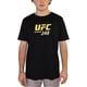 thumbnail image 1 of Camiseta con gráfico de dos peleas de título de UFC No. 248 para hombre, negro, grande, 1 of 5