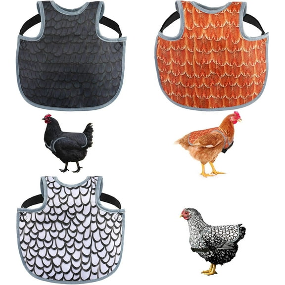 Chicken Saddle for Hens, Chicken Back Protector for Hens, Comfortable & Lightweight Chicken Aprons for Hens