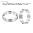 thumbnail image 4 of 12Pcs M10 Stainless Steel Spacers Metal Spacer 10mm ID x 12mm OD x 3mm L, 4 of 5