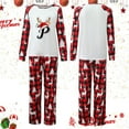 thumbnail image 4 of Linfrsh Holiday Pajamas Matching Family Christmas Pajamas Set - Xmas Sleepwear PJs Red,S, 4 of 7